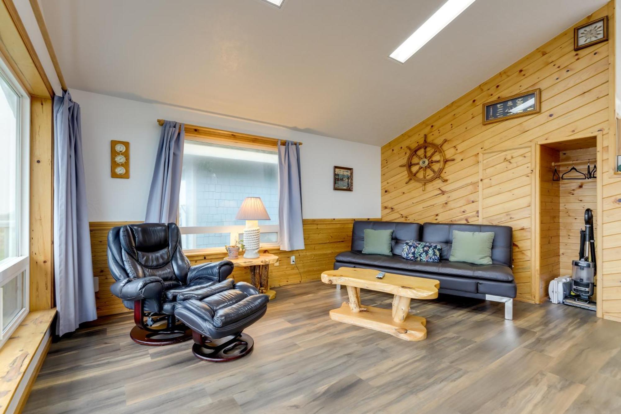 Sanderling Sea Cottages, Unit 11 Waldport Buitenkant foto