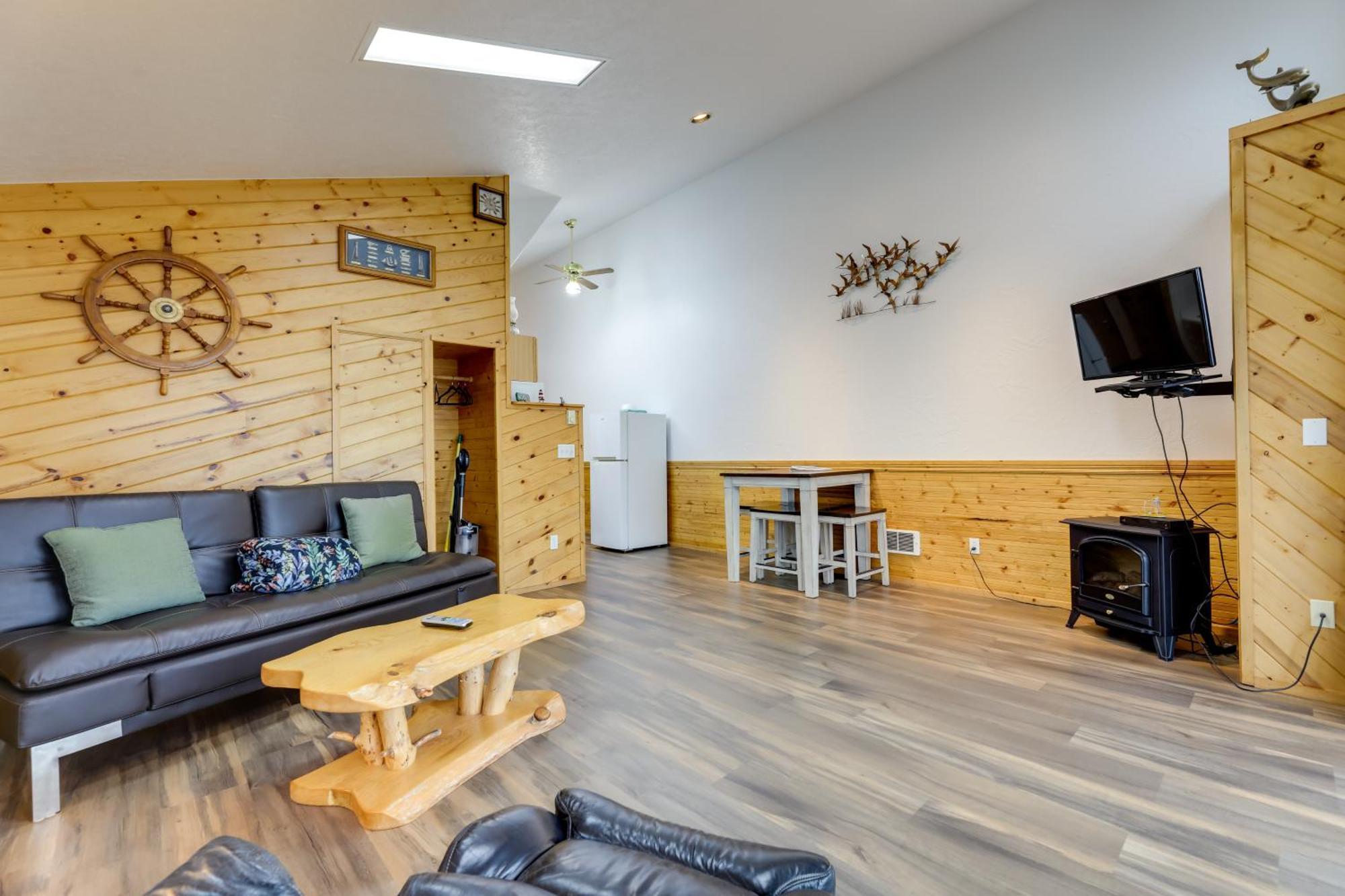 Sanderling Sea Cottages, Unit 11 Waldport Buitenkant foto